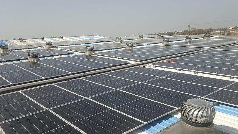Commercial Shed Plant by ARK SOLAR