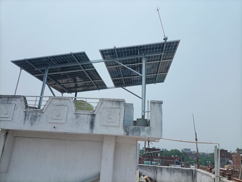 Twin-Table Rooftop System by ARK SOLAR